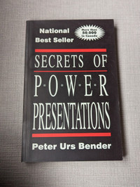 Secrets of Power Presentations Book by Peter Urs Bender