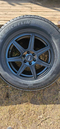  Envy Alloy Rims and Michelin X-Ice snow SUV tires,