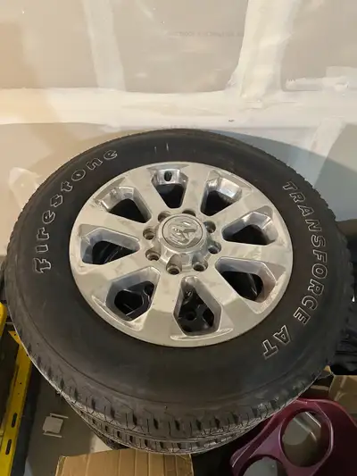 New, never used tires off 2023 Ram 2500