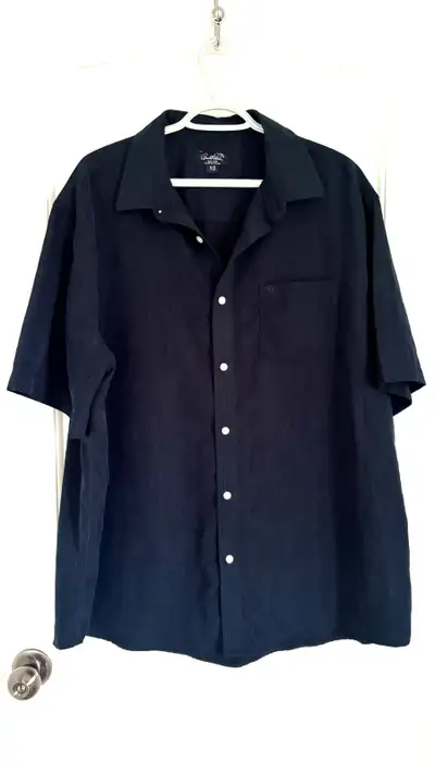 Arnold Palmer - Navy Blue Dress Shirt - Size XL, View more