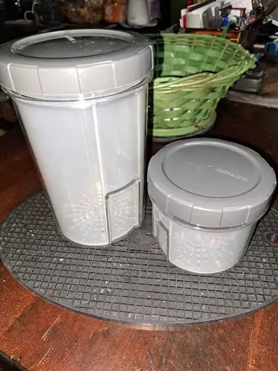 starfrit..jars with lids..pickle storage with inserts, View more