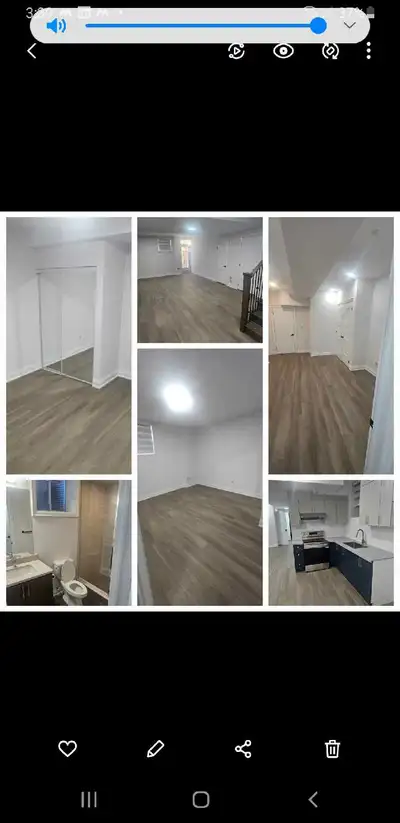 Basement apartment
