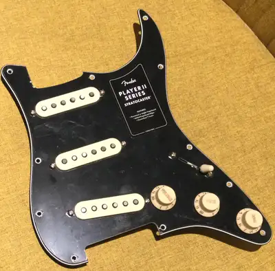 A great boost to a Squier Affinity or Classic Vibe Strat. 2024 Player 2 Series. Alnico 5s, CTS pots,...