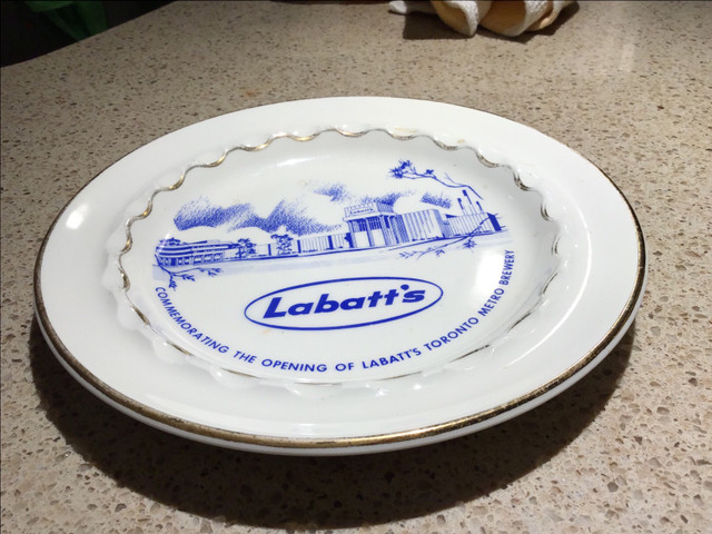 Plate of Labatt Brewery Opening in Arts & Collectibles in La Ronge