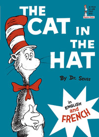 The Cat in the Hat in English and French Hardcover Book
