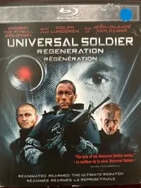 Universal Soldier renegeration Blu-ray bil 7$