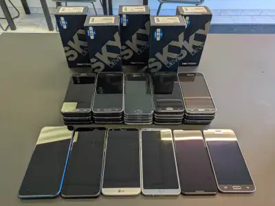 PROMO !! Téléphone Cellulaire Android variés entre 40$ et 90$, View more