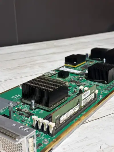The Cisco MDS 9700 Series Supervisor-4 Module delivers the latest advanced switching technology with...