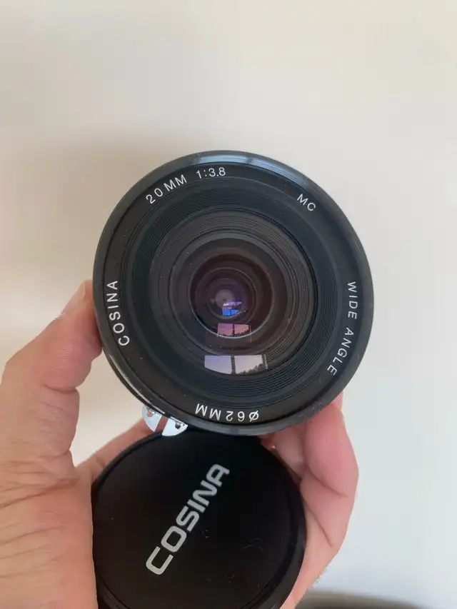 Cosina 20mm 1:3.8 MC Wide Angle Lens For Nikon Ai-s