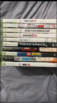 Xbox360 games 