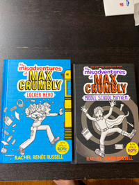 The Misadventures of Max Crumbly Hardcover Books