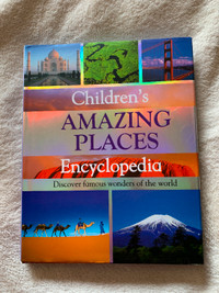 Amazing Places Children's Encyclopedia Hardcover Book