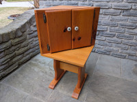 Country Cottage End Cabinet Table