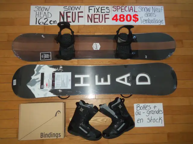 Plusieurs ensembles de snowboard planche a neige snow in Snowboard in Drummondville - Image 7