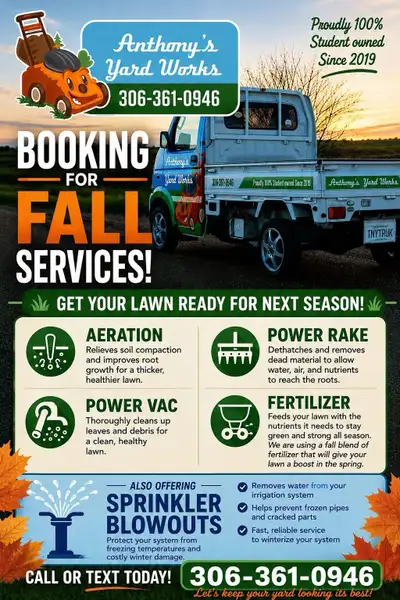 Fall Yard Care - Anthony’s Yard Works, View more