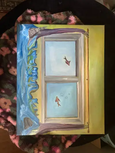 painting- “The flood”, View more
