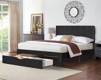 New modern bed with drawers on sale only $299 free shipping 