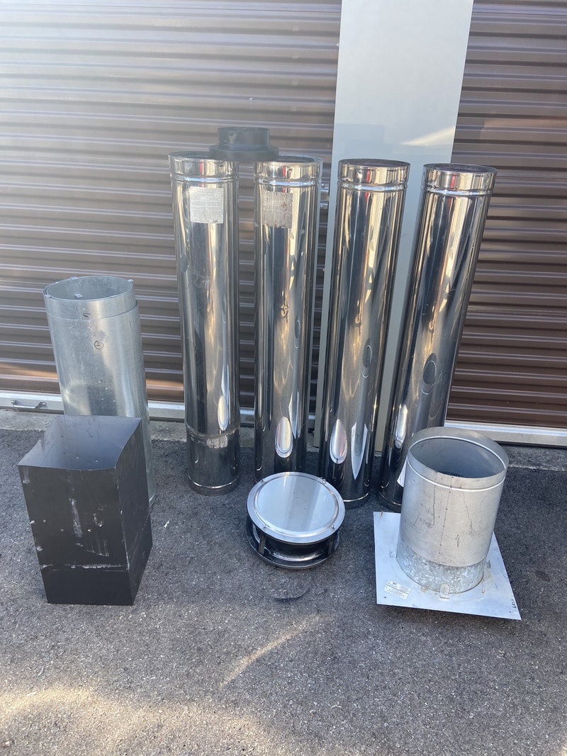 ICC wood stove chimney 6” stainless Fireplace & Firewood Hamilton