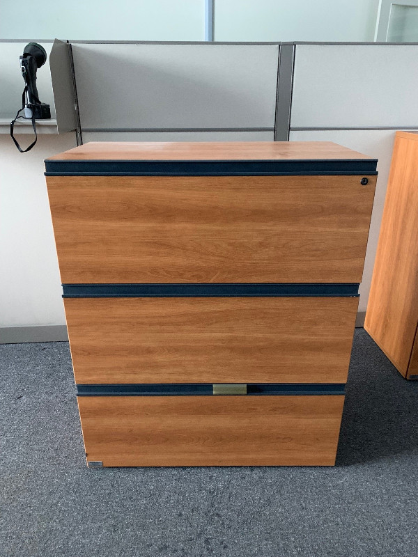 WOOD GRAIN FILE CABINETS in Other in Markham / York Region