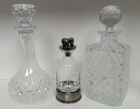 Crystal Blown Glass Spirit Decanters