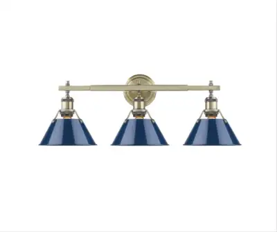 Blue/brass lights with shade-$90 New in box. Pick up Dufferin and Eglinton. ...