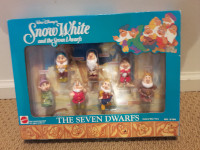 Vintage Snow White - The Seven DwarfsFigures by Mattel No.. 5184