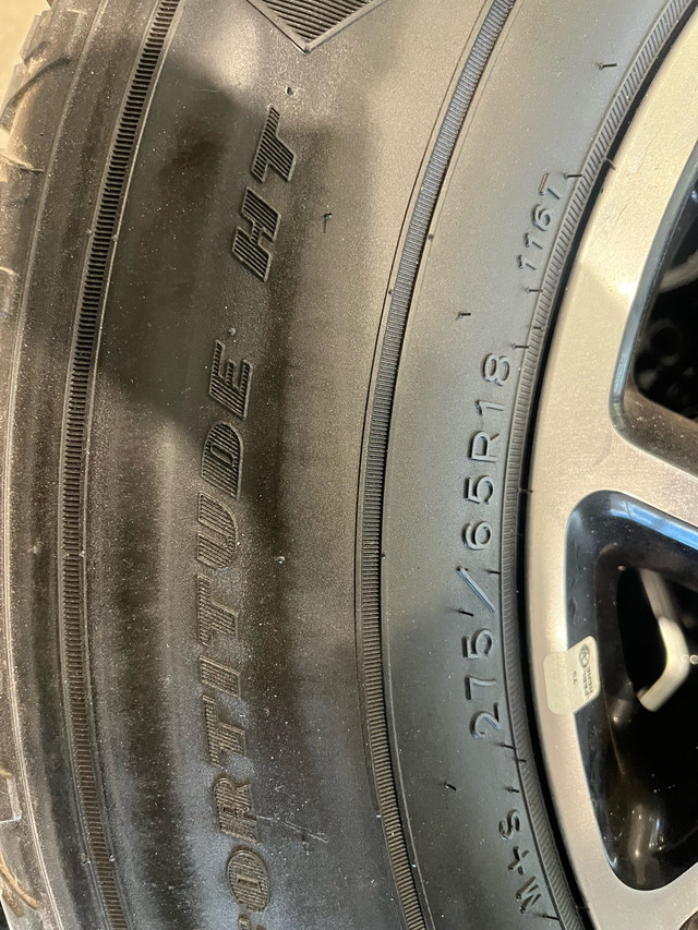 P275/65/18 Goodyear Wrangler fortitude H/T in Other in Owen Sound - Image 4