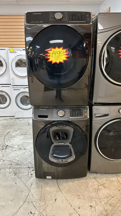 - SALE! Stackable SET “SAMSUNG” Washer / Dryer H39/W27/D30, View more