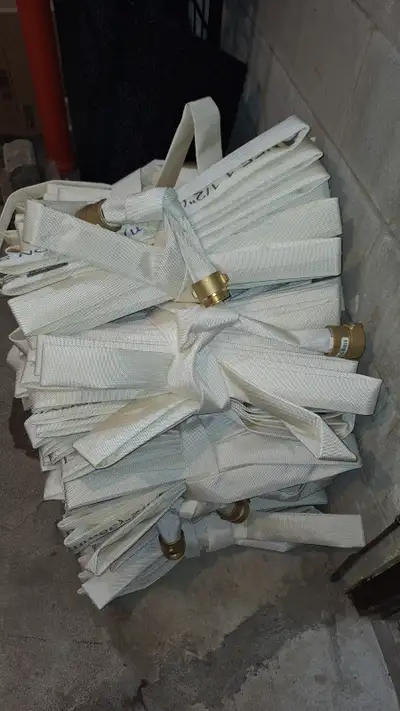 12- 50' fire hoses for sale, never used