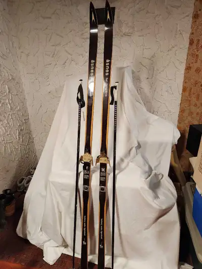 Cross Country Skis and poles , View more