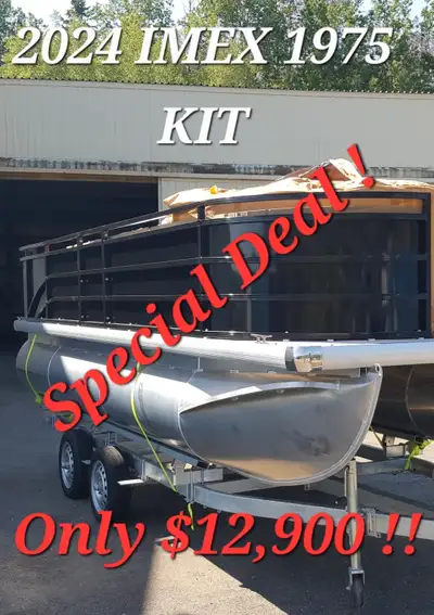 2024 IMEX 1975 Kit -DEAL ! Build the boat you want with our Pre-assembled base Kit. We have only 1 l...