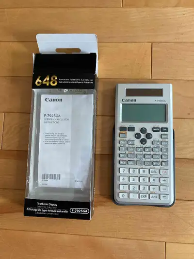 Canon F-792SGA scientific calculator, View more