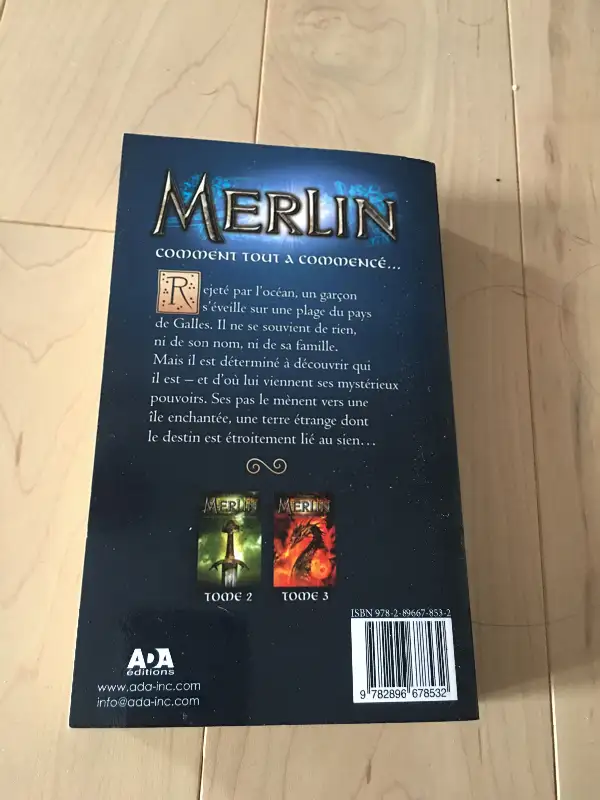 Livre jeunesse Merlin Les années perdues LIVRE NEUF in Children & Young Adult in Longueuil / South Shore - Image 3