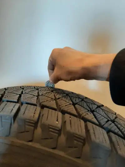 Bridgestone Blizzak DM V2 Winter Tire 225/65R17 fits Toyota Rav 4 DOT can be seen in one of the pict...