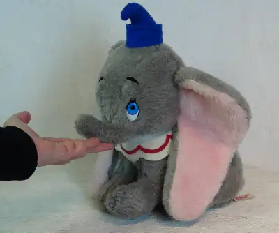 Vintage Dumbo Stuffed Animal Walt Disney 1960's 70's, View more