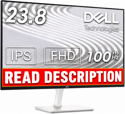 Dell 24" Full HD IPS Monitor – NEW OPEN BOX (Repackaged) – READ!, View more