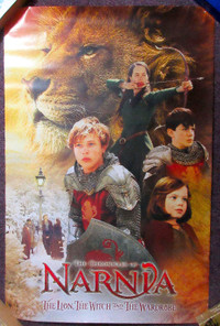Chronicles of Narnia Poster (2005) 22x34" Lion,Witch&Wardrobe VF