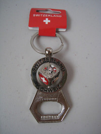 Switzerland Keychain/Bottle opener