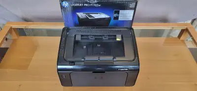 HP Laserjet Pro P1102W Monochrome Printer & 2-Pack Ink Cartridge, View more