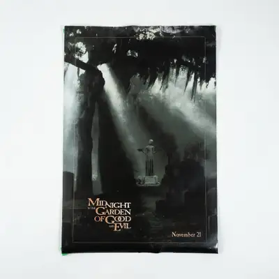 Own a piece of cinematic history with this theatrical 'Midnight in the Garden of Good and Evil' movi...