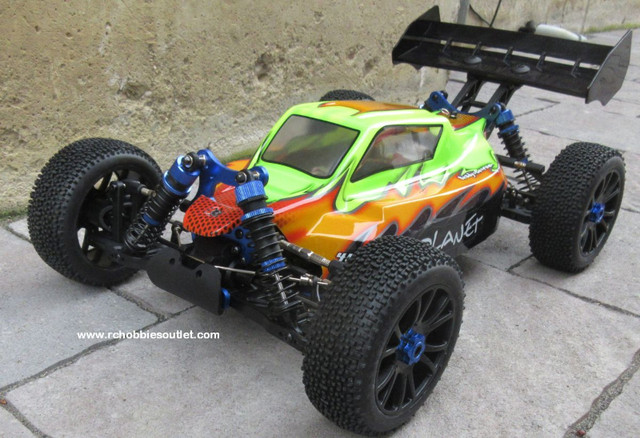 New RC Car / Buggy  EB6 Brushless Electric 1/8 TOP  LIPO 4WD in Hobbies & Crafts in Vancouver - Image 4