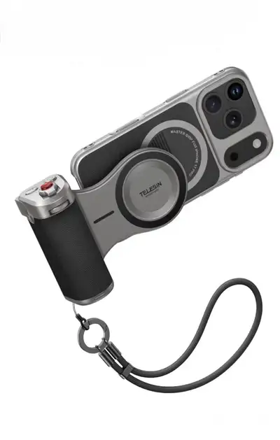 (for iPhone 17 Pro Only) TELESIN Master Grip with Cooling Case, View more