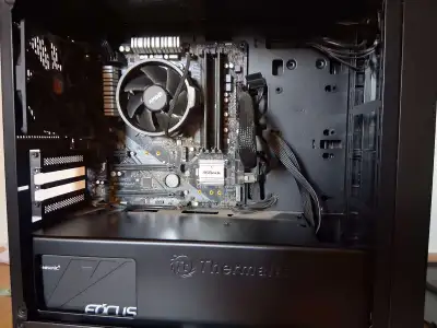 Ryzen 5 3600, 8GB RAM, B450M Pro4-F mobo, Seasonic Focus PSU, View more