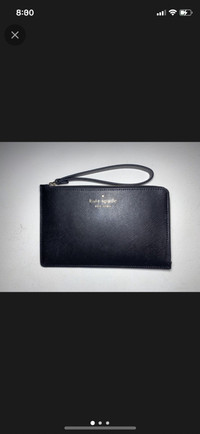 BRAND NEW Black Kate Spade Wristlet