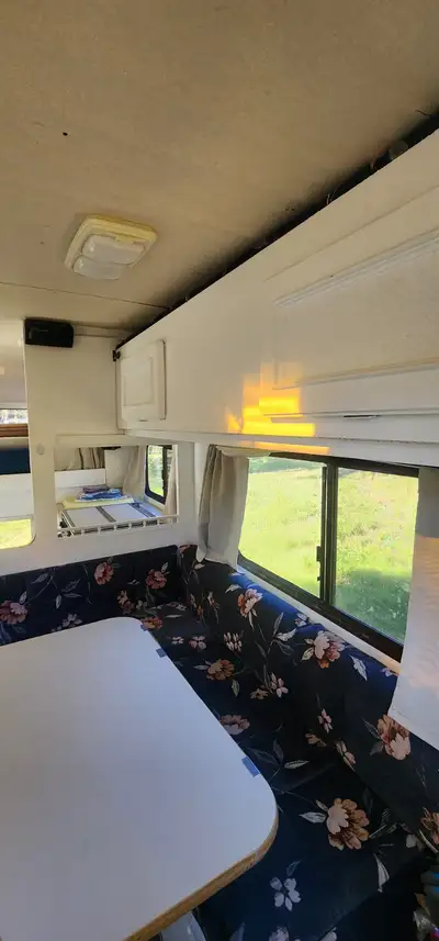 Reconditioned Slumber Queen Truck Camper. 2 way fridge, gas stove, gas furnace, water system, toilet...