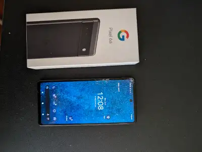 Google Pixel 6a unlocked (cracked glass)