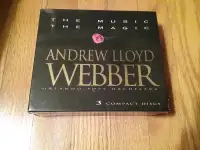 Andrew Lloyd Webber The Music The Magic 3 disc CD