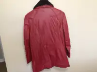 Women’s Danier leather jacket  detachable collar and liner  