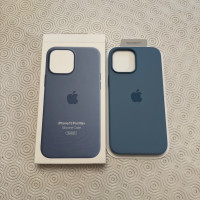 Apple iPhone 13 Pro Max Silicone Case Blue Fog