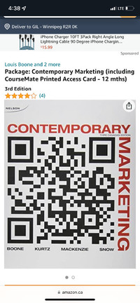 Contemporary Marketing - isbn 9780176648824